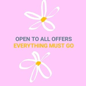 Flash sale - all reasonable offers accepted!